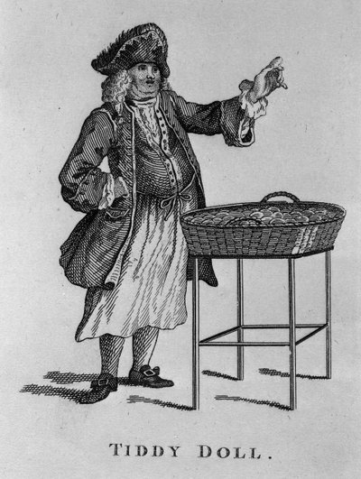 来自“Cries of London”的姜饼卖家Tiddy Doll于1813年出版 作者 英语学校